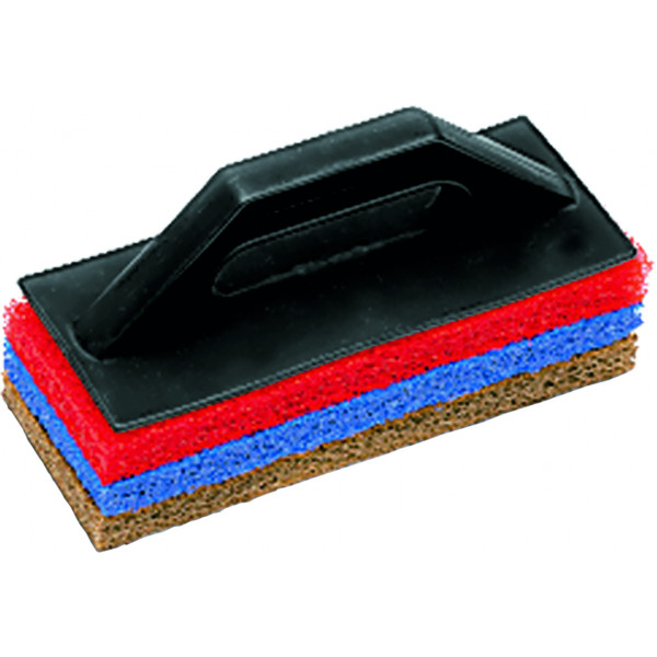 TALOCHA +3 ESTROPAJOS 25X10x2,5CM 20900