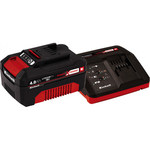 KIT CARGADOR POWER-X 18V+BAT.18V 4,0AH