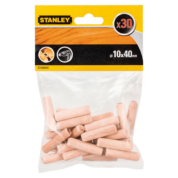 ACC.STA66434QZ 30 ESPIGAS MADERA Ø10X040