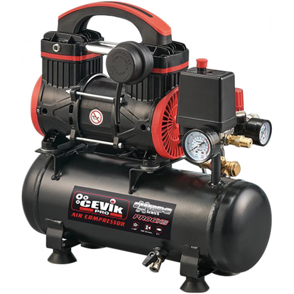 COMPRESOR CEVIK PRO6XS 1,0HP 6L S/ACEITE