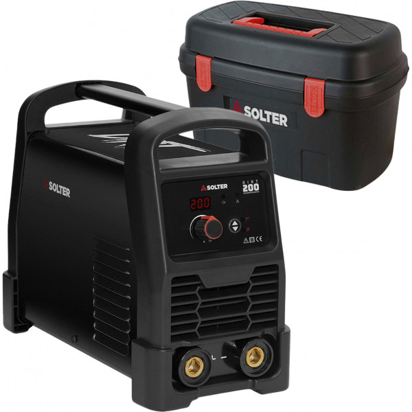 EQUIPO SOLDAR INVERTER DIRT200CEL C/AC+M