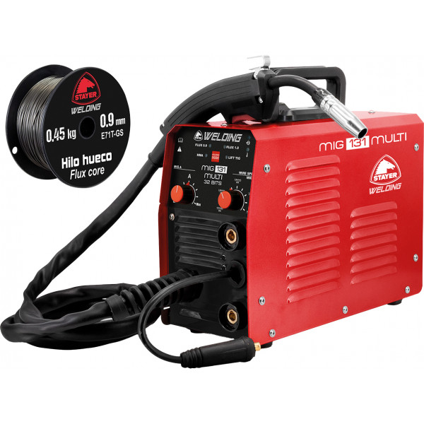 EQUIPO SOLDAR MIG131 MULTI+BOBINA 450KG