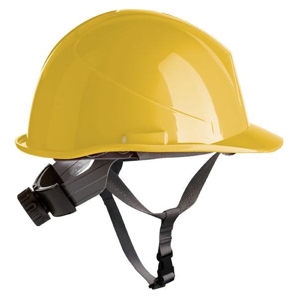 CASCO OBRA C/ROSCA+BARBUQ.80530 AMARILLO