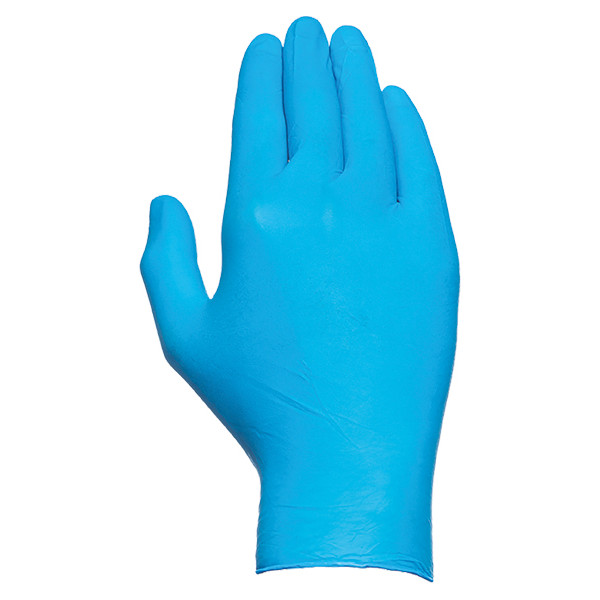 GUANTE 570 T-08/M DES.NITRILO AZUL C100