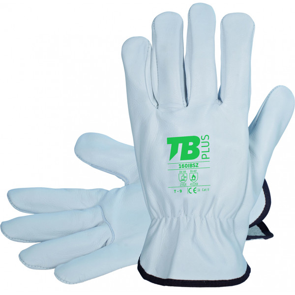 GUANTE FLOR VACUNO 160IBSZ T1 T-08 GRIS