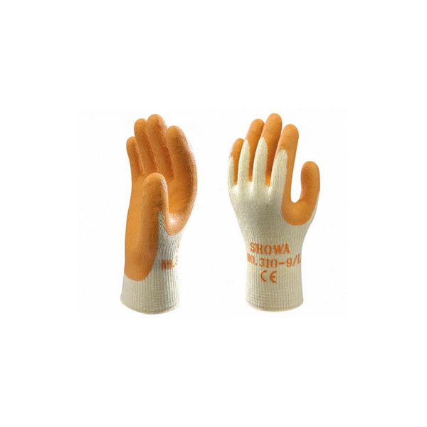 GUANTE CAUCHO  SHOWA 310N T-10 NARANJA