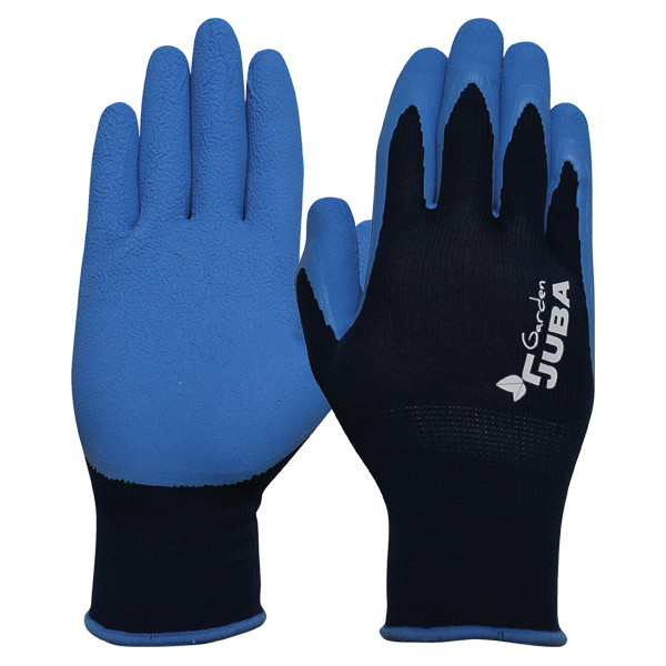 GUANTE NYLON/LATEX H255 T-10 AZUL