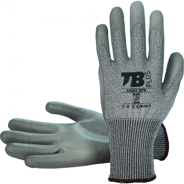 GUANTE ANTICORTE PU 401G2 DYN T-10 GRIS