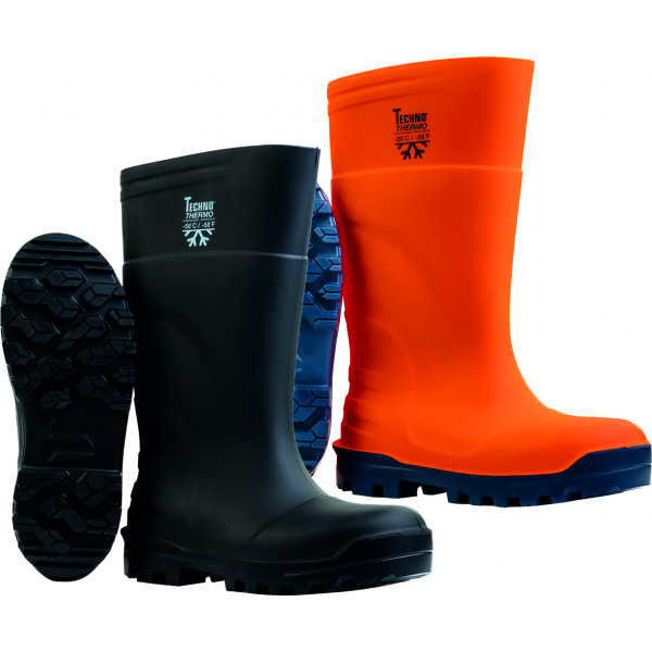 BOTA THERMO S5 PU -50º T-42 NARANJA/AZUL