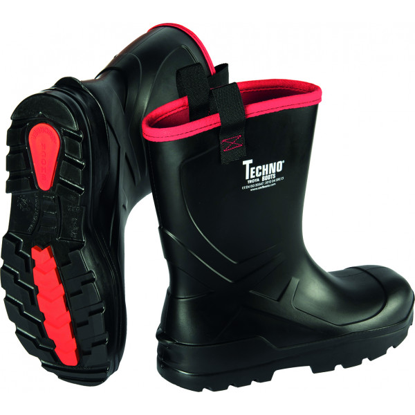 BOTA TROYA RIGGER NO EPI PU T-39 NEGRO