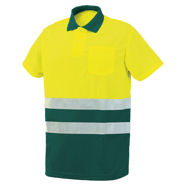 POLO A.V.VERDE/AMARILLO 8584AV T-XXL