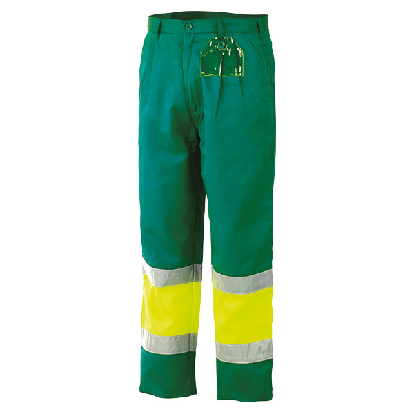 PANTALON A.V.VERDE/AMARILLO 8531AV T-M