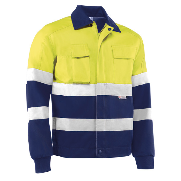 CAZADORA A.V.AMARILLO/AZUL HV746BC T-XL