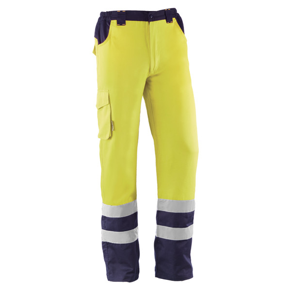 PANTALON A.V.AMARILLO/AZUL HV748BC T-M