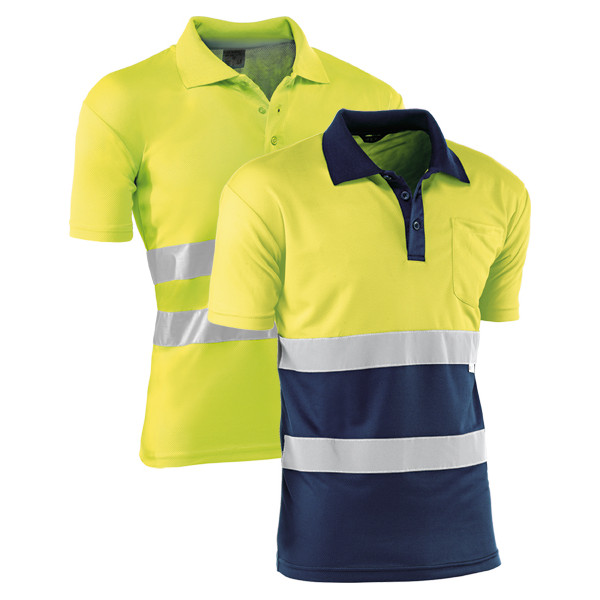POLO A.V.AMARILLO/AZUL HV720BC T-XL