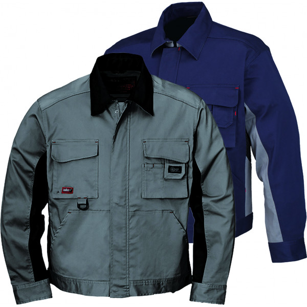 CAZADORA STRETCH AZUL/GRIS 8745C T-XL