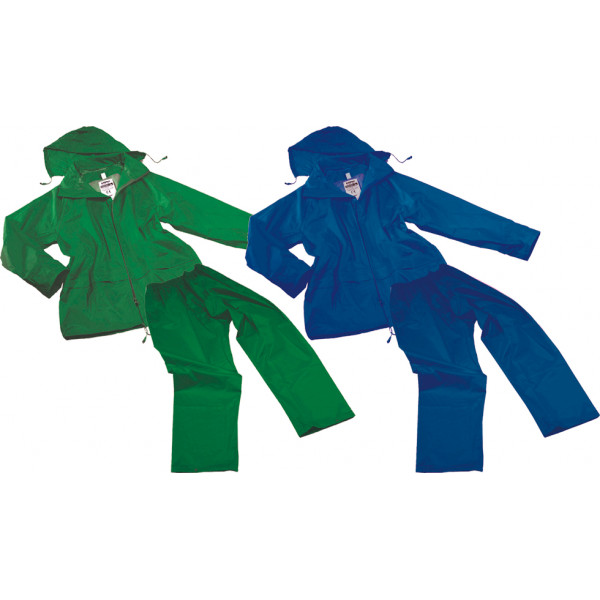 TRAJE AGUA 1700 INGEN.NYL/PVC VERD T-XXL