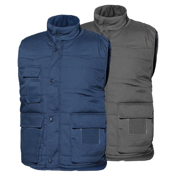 CHALECO MULTIBOLSILLO GRIS 4031 T-L