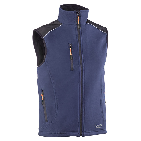CHALECO NEW BARI 1895DN T-XXL MARINO/NGR