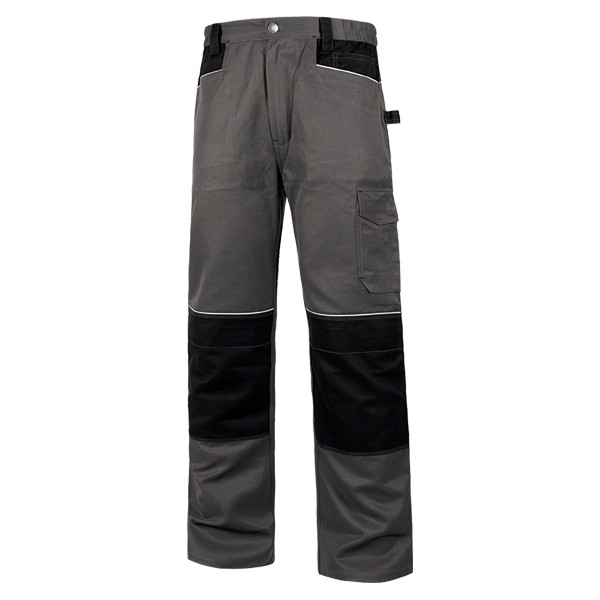 PANTALON WF1052 GRIS OSCURO/NEGRO T-XXL