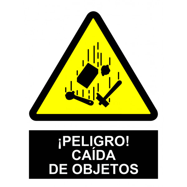 SEÑAL ADV.PELIGRO CAIDA OBJETOS SA1017