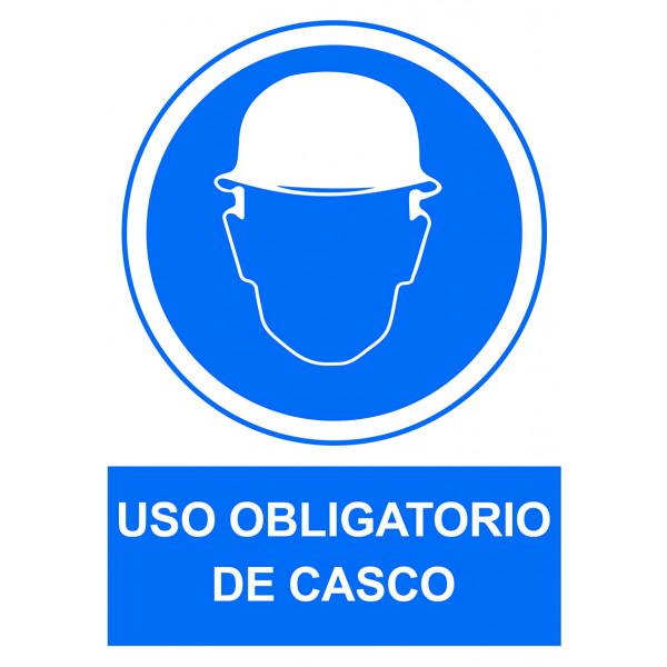 SEÑAL OBLIGATORIA USO CASCO SO800