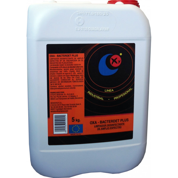 DETERGENTE DESINFEC.OXA-BACTERDET 5KG