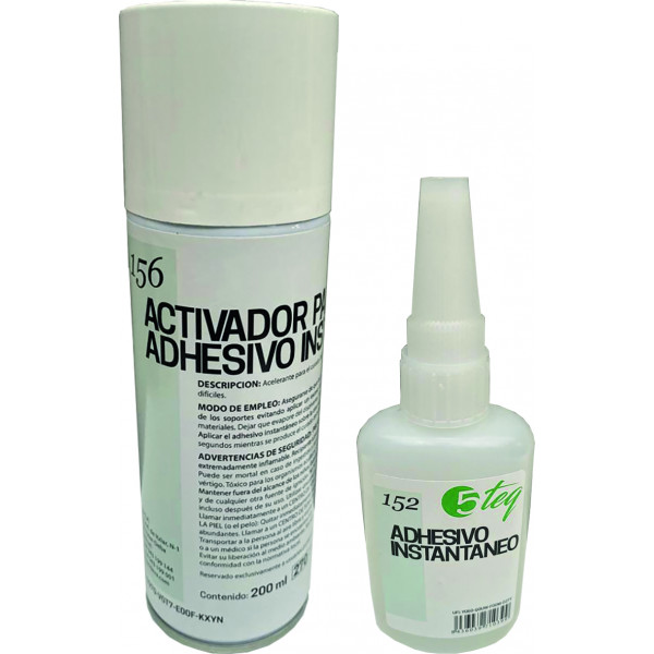 KIT ADHESIVO 152 50GR+ACTIV. 156 150ML