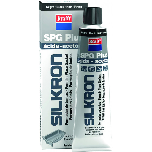 SILKRON SPG NEGRO 075ML TUBO 54291