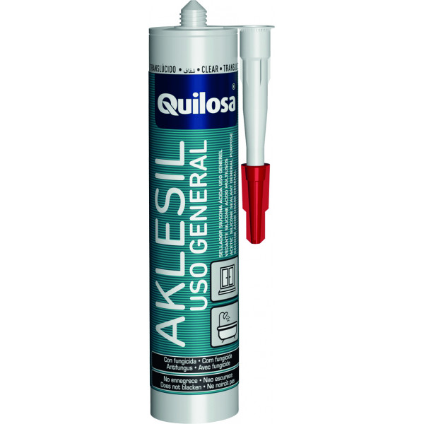 SILICONA AKLESIL T058164-280ML BLANCO