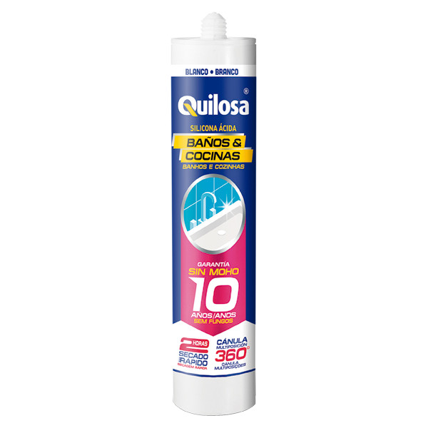 SILICONA BAÑO/COCINA T043729 280ML TRANS