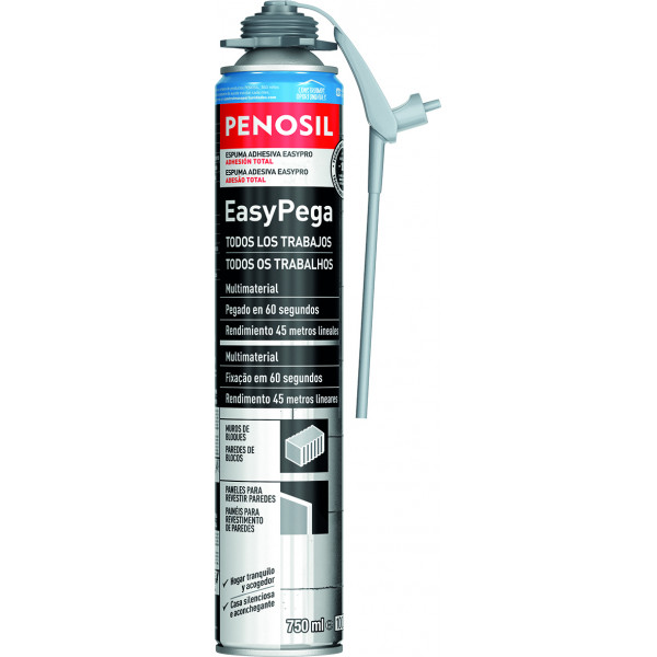 ESPUMA ADH.PENOSIL 60SEG PIST.750ML GRIS