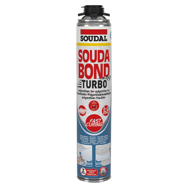 ESPUMA PU ADH.SOUDABOND 750ML PIS.153175