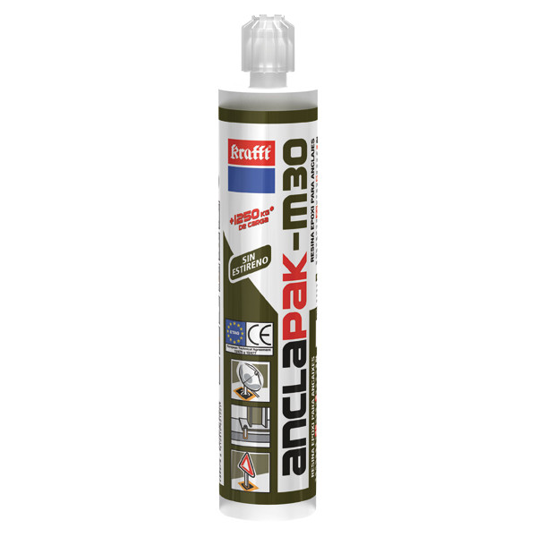 RESINA EPOXI ANCLAPACK M-30 62123 380ML