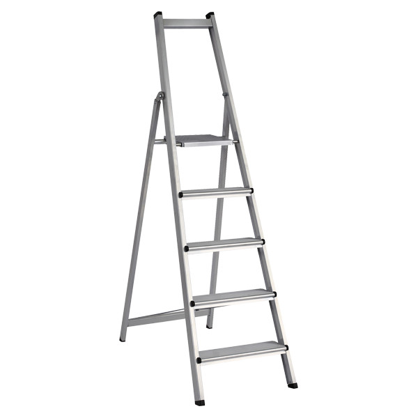 ESCALERA PELDAÑO ANCHO SOLDADA 1,80M 8-P
