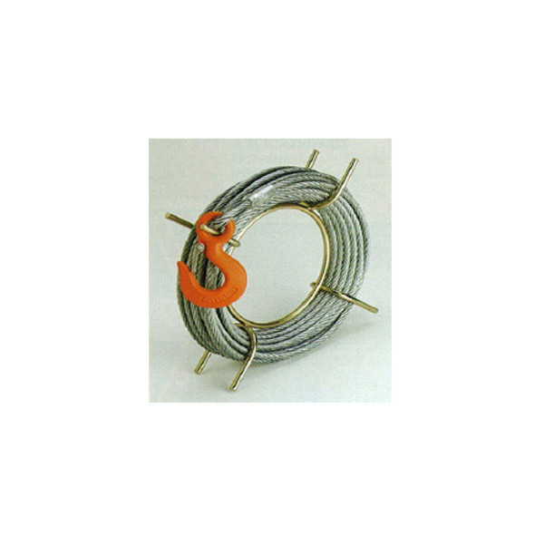 CABLE 30M 8,3MM C/GANCHO Y ENROLLADOR