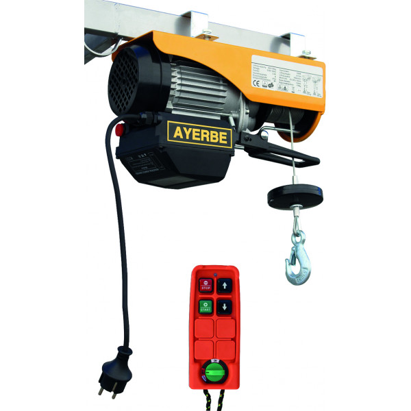 POLIPASTO AY-300/600 1050W C/MANDO DIST.