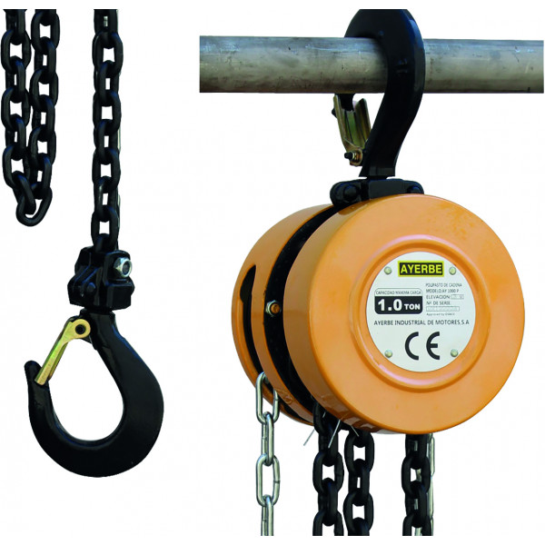 POLIPASTO AY-1000-P 580400 CAD. 6MM