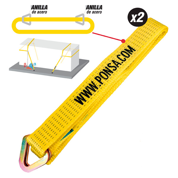 AMARRE DIAGONAL KIT 2UNID 5,60M-P/2PALET
