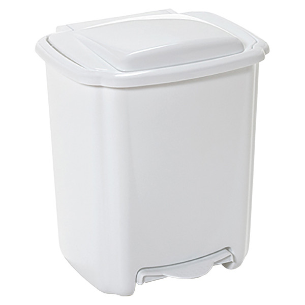 CUBO BLANCO C/PEDAL 6752 20L