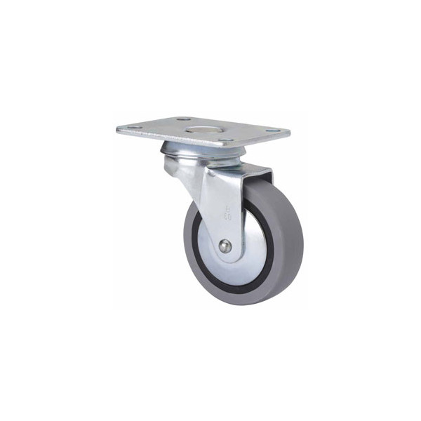 RUEDA 1/0216 S.B ø 40 GOMA GRIS