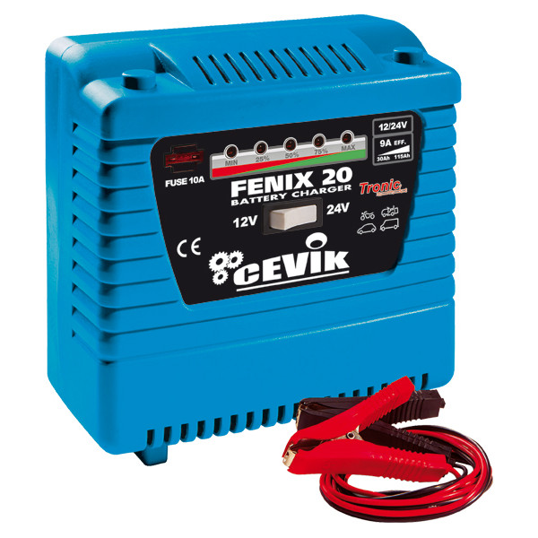 CARGADOR BATERIAS FENIX-20 12/24V.