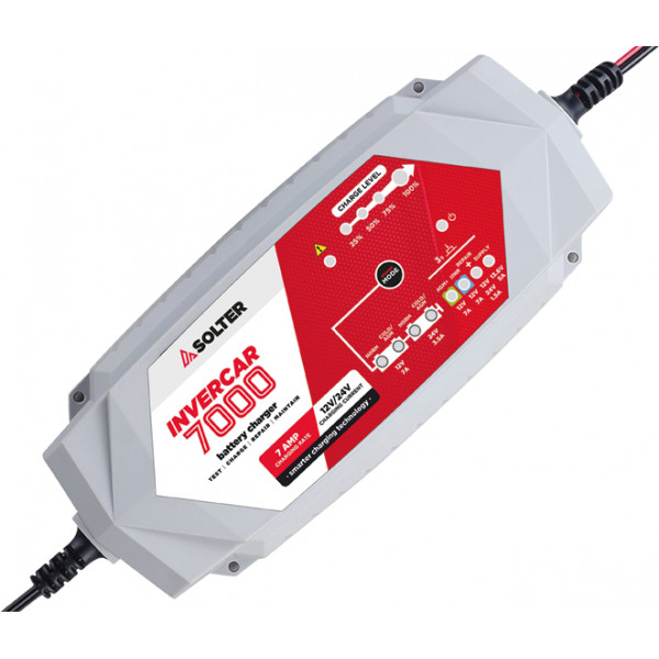 CARGADOR BATERIA INVERCAR7000 12/24V