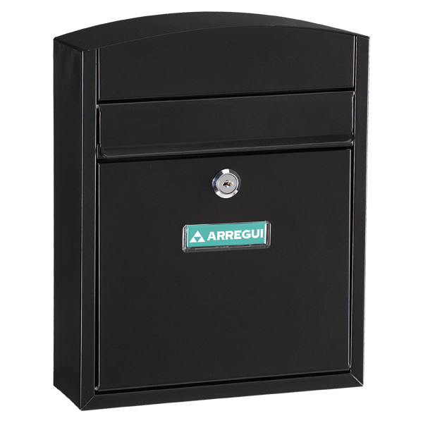 BUZON E5734 COMPACT ACERO NEGRO