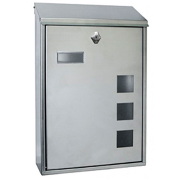 BUZON 11186 LISBOA-6 INOX MATE VERTICAL