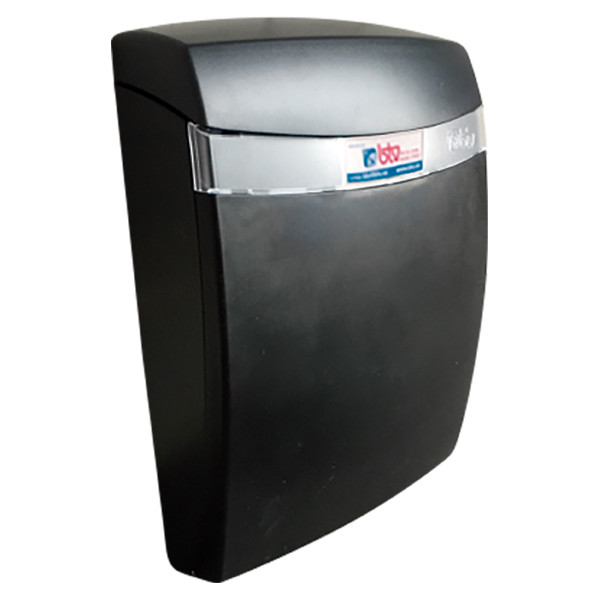 BUZON 12746 CORAL ABS 330X235X90 NEGRO
