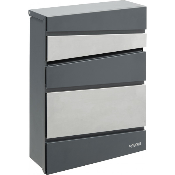 BUZON E6925 FLYSCH ACERO/INOX ANTRACITA