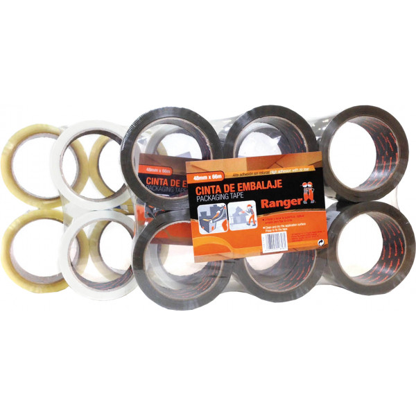 CINTA PRECINTO ECOLOGICO 48MMX66M BLANCO