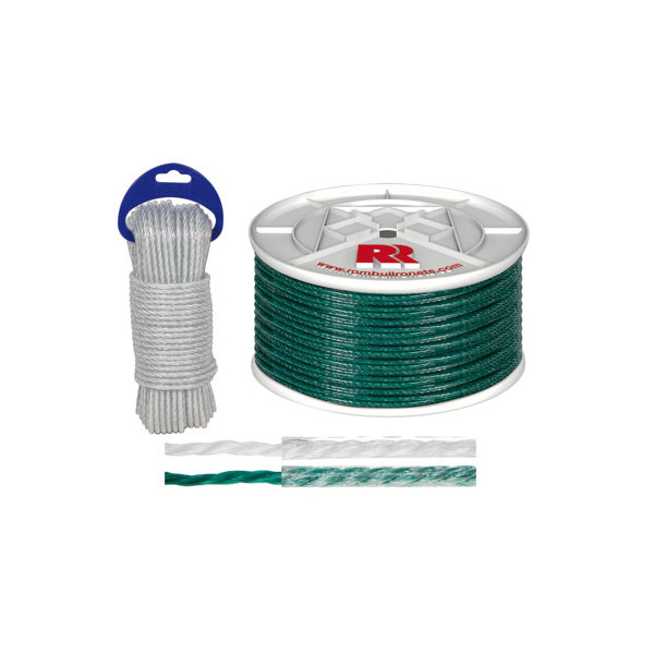 BOBINA CUERDA PLAST.FORRA.05MM/100MT BLA
