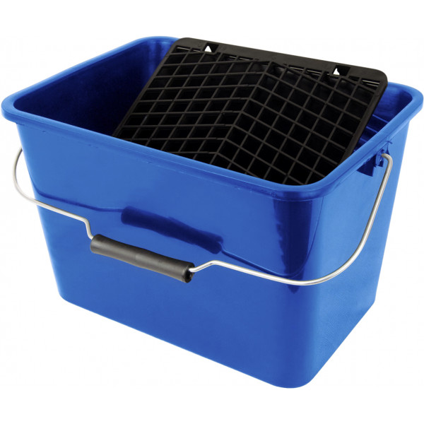 CUBETA PLASTICO 07L+REJILLA 13239